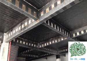 樟树碳纤维板加固