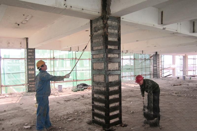 樟树型钢外包钢加固施工的质量怎么做检测？